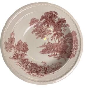 Vintage Swinnertons The Ferry Ironstone 8" Salad Plate Staffordshire England